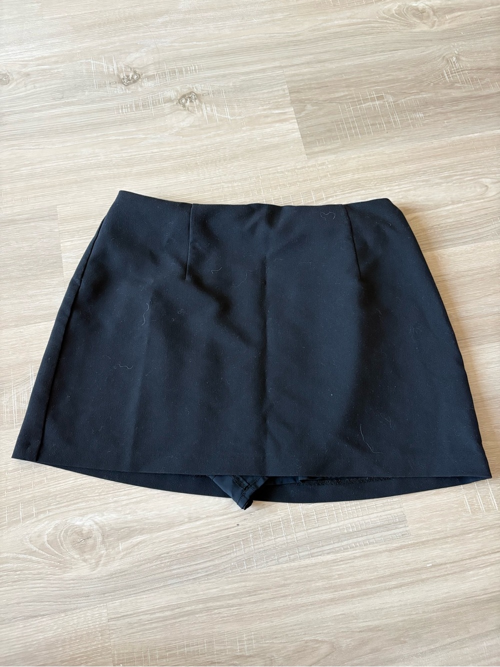 Abercrombie Black Mini Skort - Classic A-Line